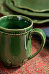 Basil Berry and Thread Flared Mug