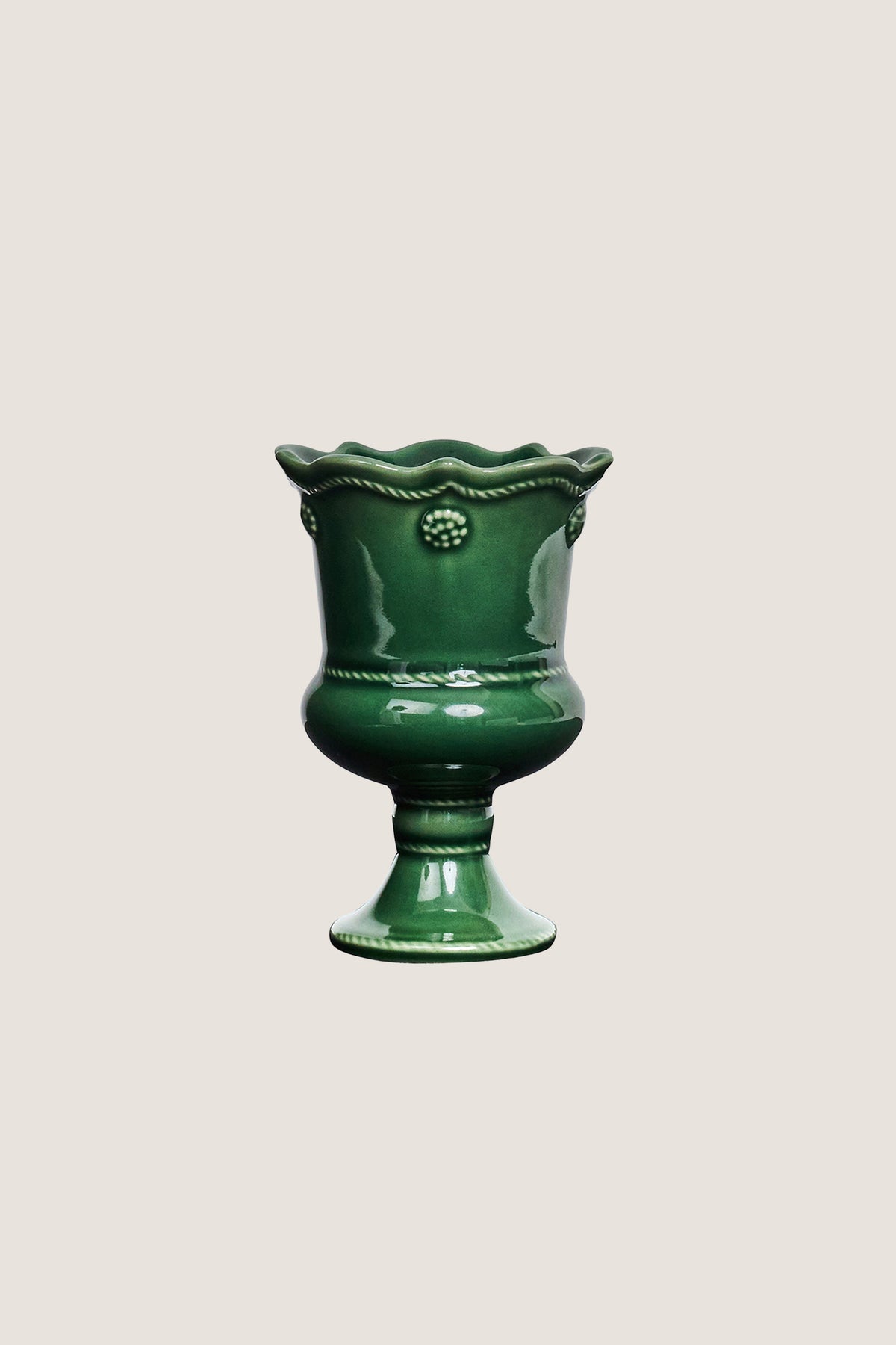 Basil Berry and Thread Petite Parterre Garden 5in Vase