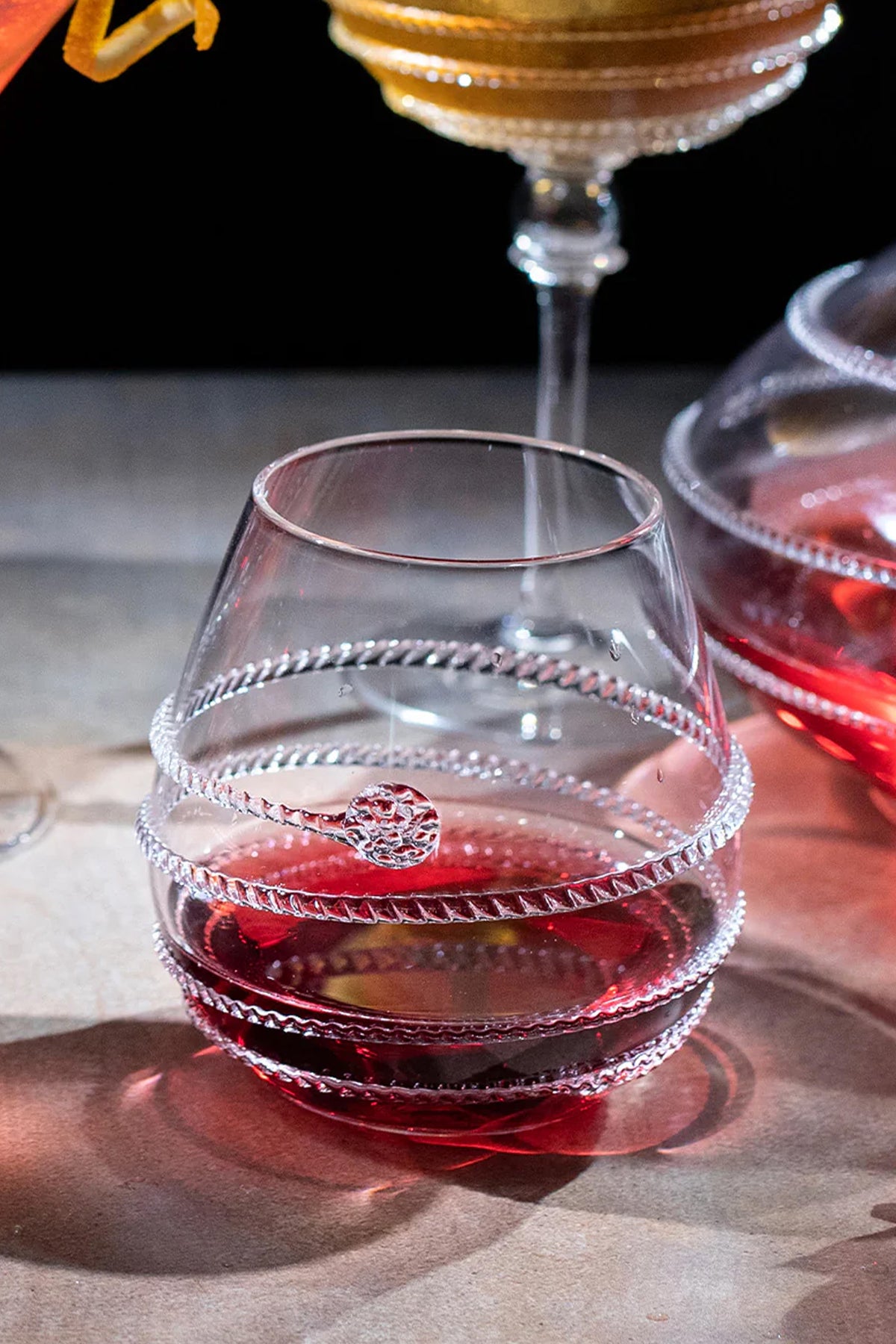 Amalia Stemless Red Wine Glass