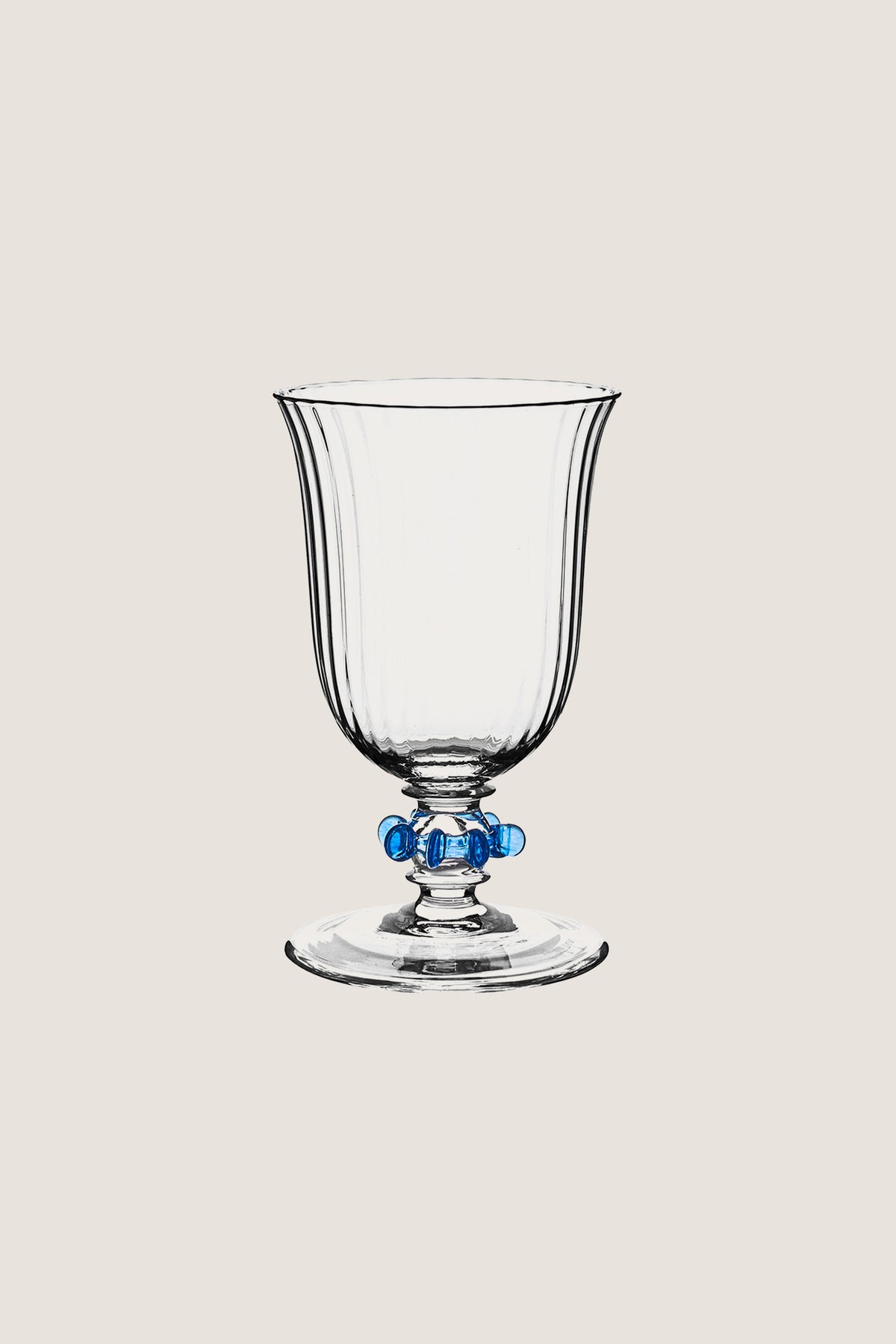 Chambray Nell Ruffle Goblet