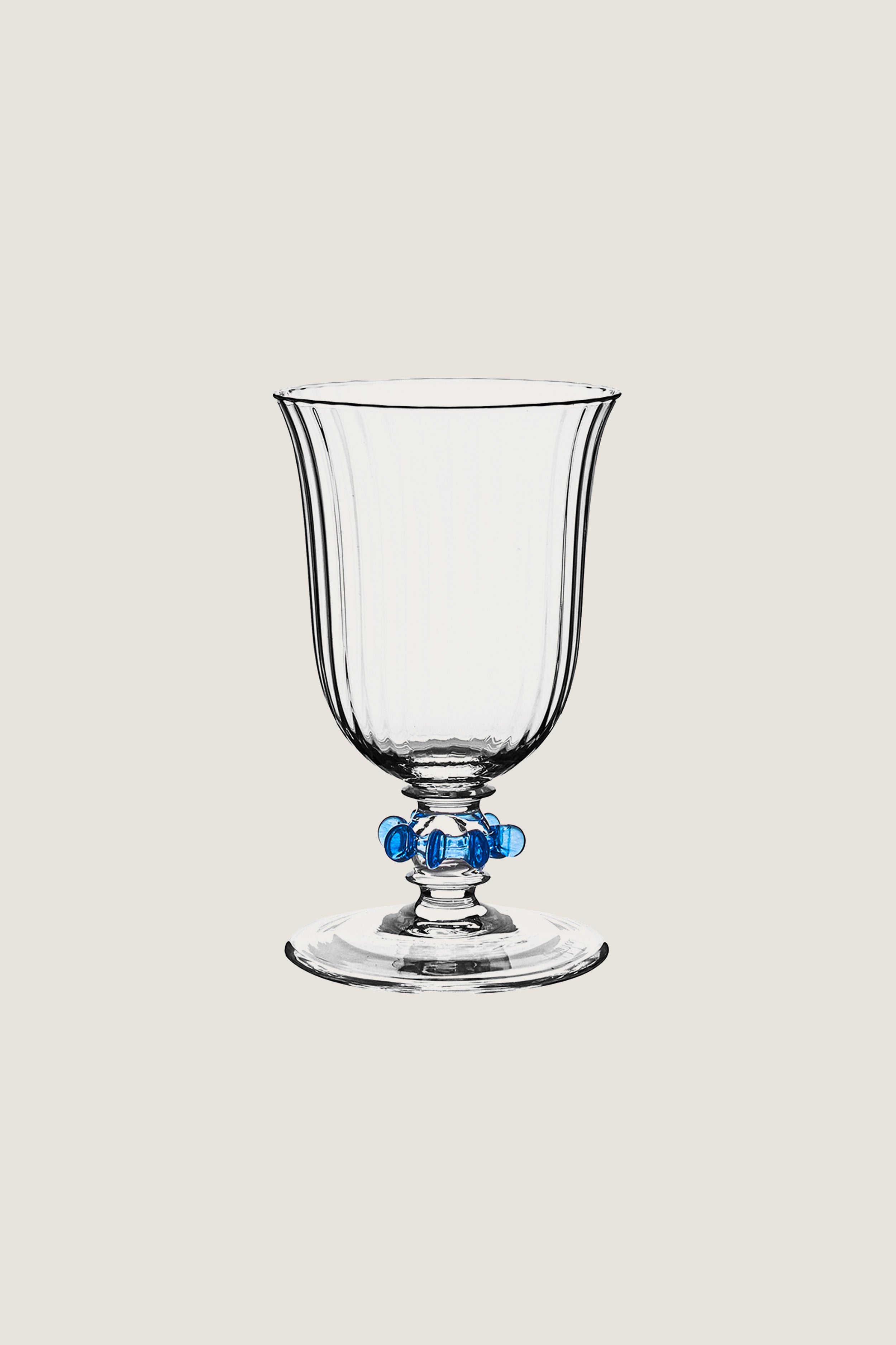 Chambray Nell Ruffle Goblet
