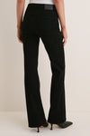 Plush Black Lilah High Rise Boot