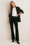Plush Black Lilah High Rise Boot
