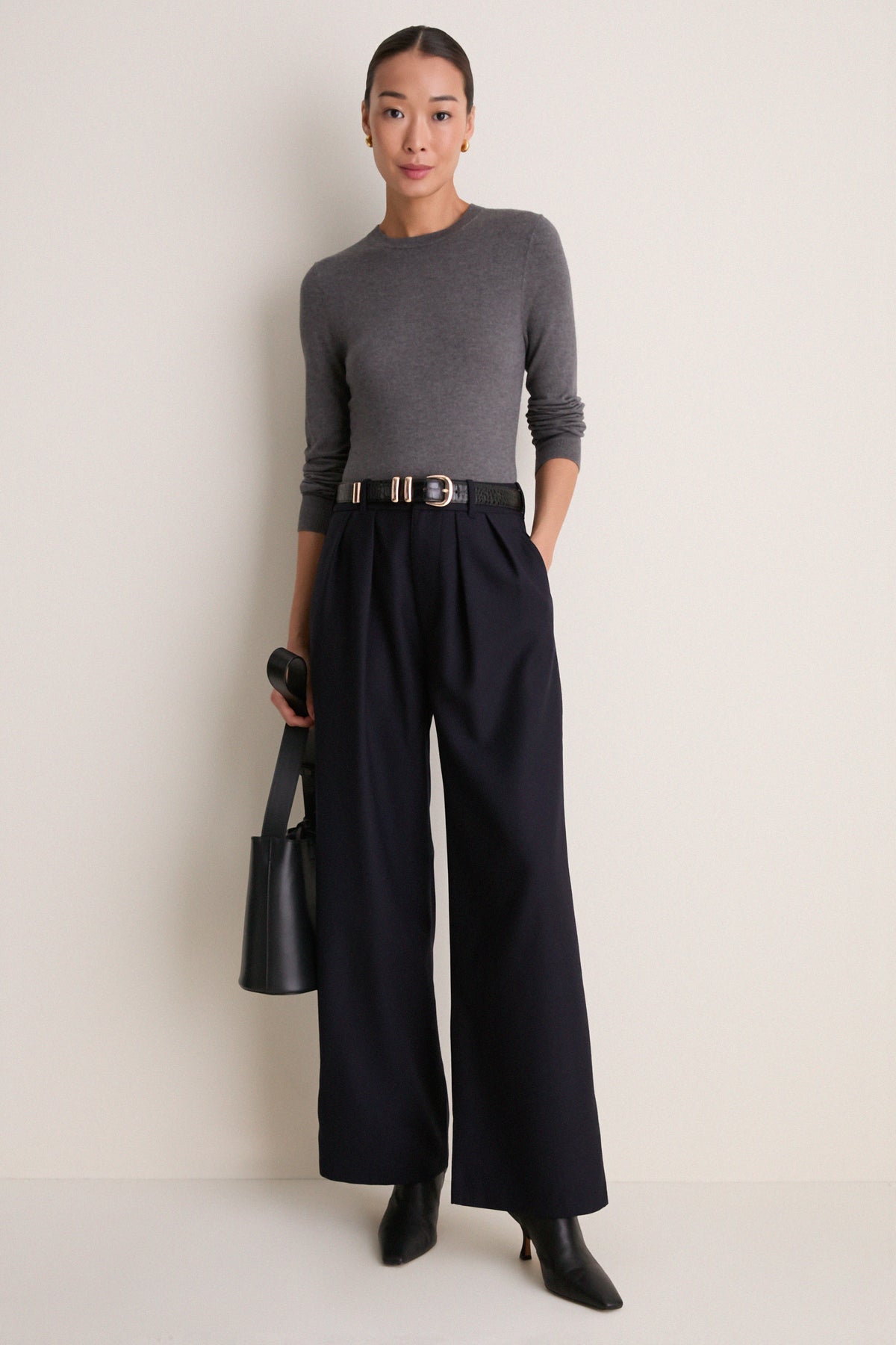 Navy Ines Trouser