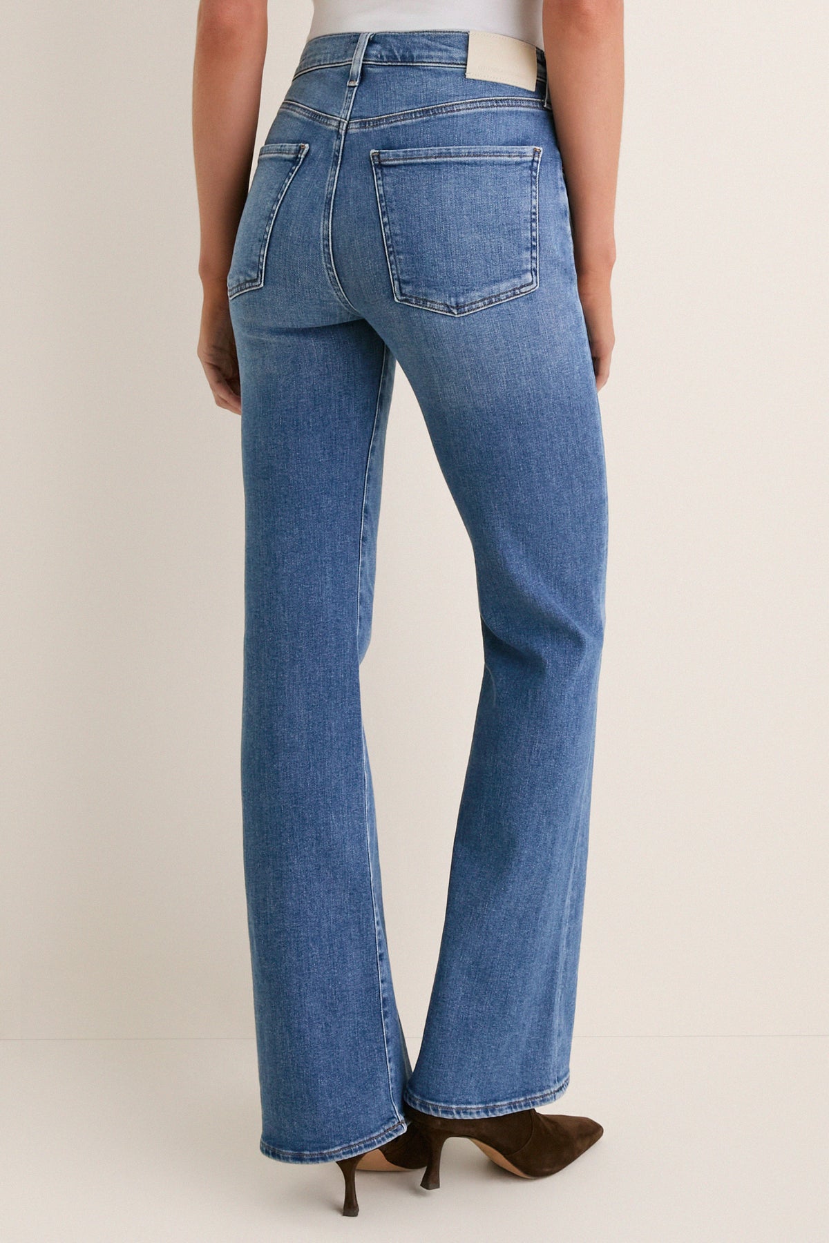 Palais Cashmere Denim Lilah High Rise Boot