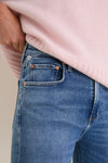 Palais Cashmere Denim Lilah High Rise Boot