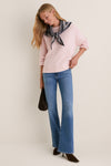 Palais Cashmere Denim Lilah High Rise Boot