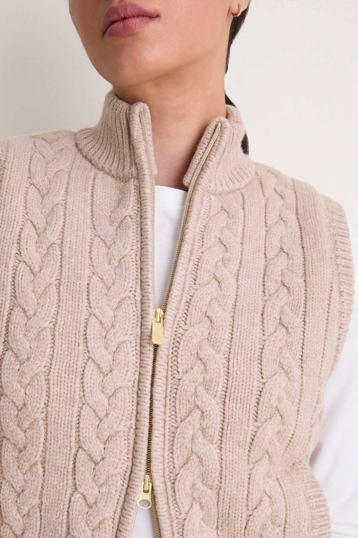Cozy Knit Coco Vest
