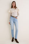 Cream Chandra Lace Cape Cardigan