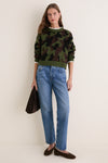 Multi Channing Crew Neck Sweater