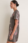 Tea Rose Jacquard Caroline Mini Dress