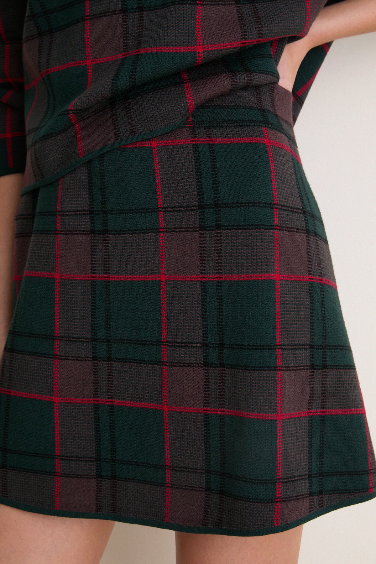 Modern Plaid Cate Skirt
