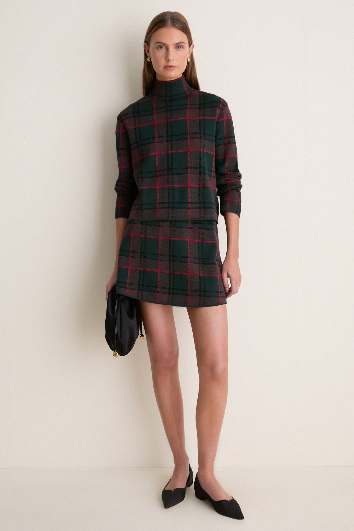 Modern Plaid Cate Skirt