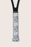 Overset White and Blue Bandana Overgrip