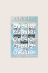 Overset White and Blue Bandana Overgrip