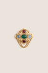 Multi Gemstone Brooch