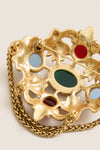 Multi Gemstone Brooch