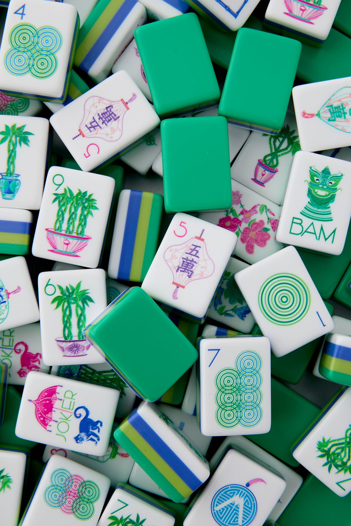 Jasmine Mahjong Tiles