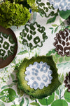 Sky Leopard Round Cocktail Napkins (Set of 4)