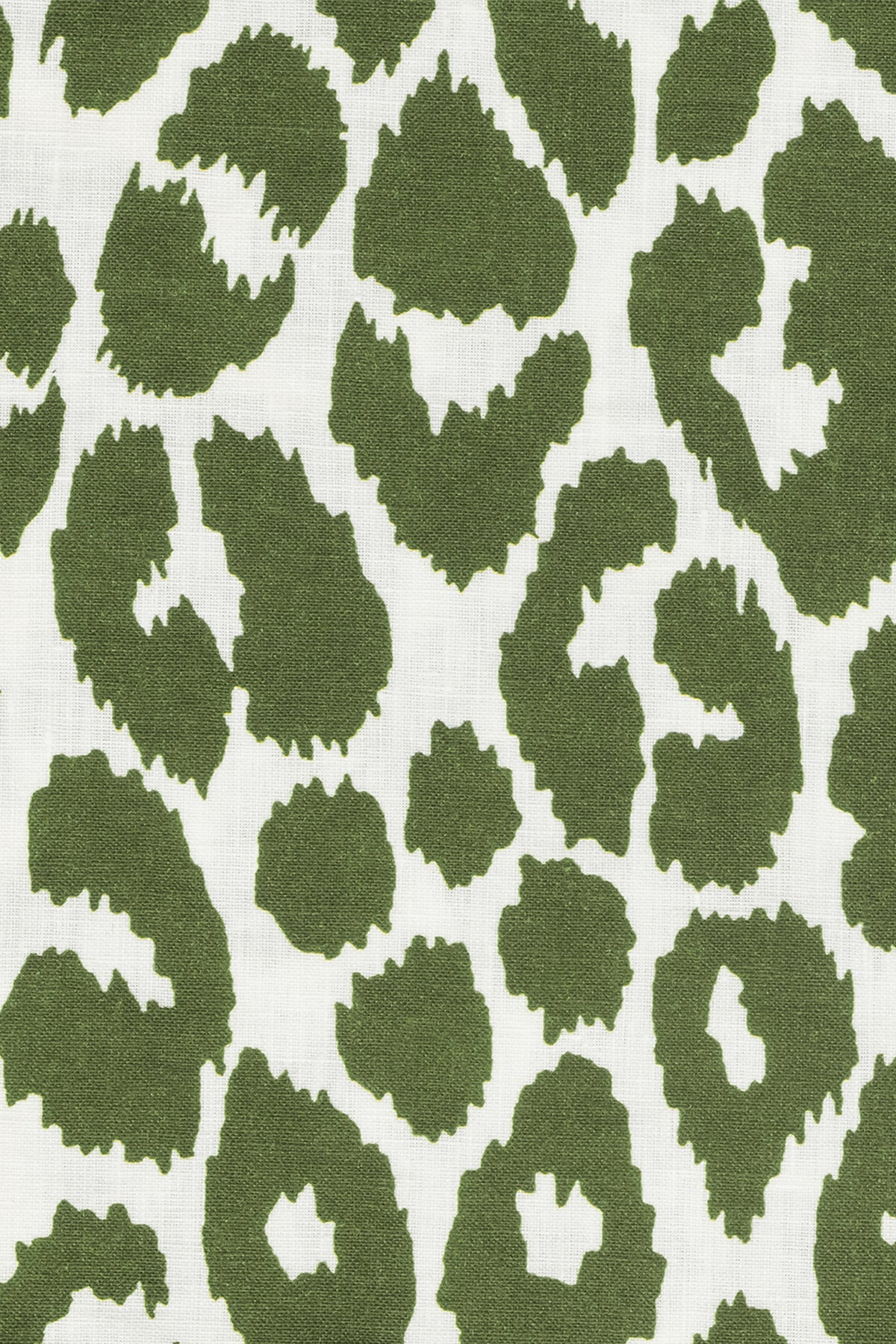 Green Leopard Guest Towels (Set of 2)