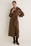 Brown Alessia Maxi Dress