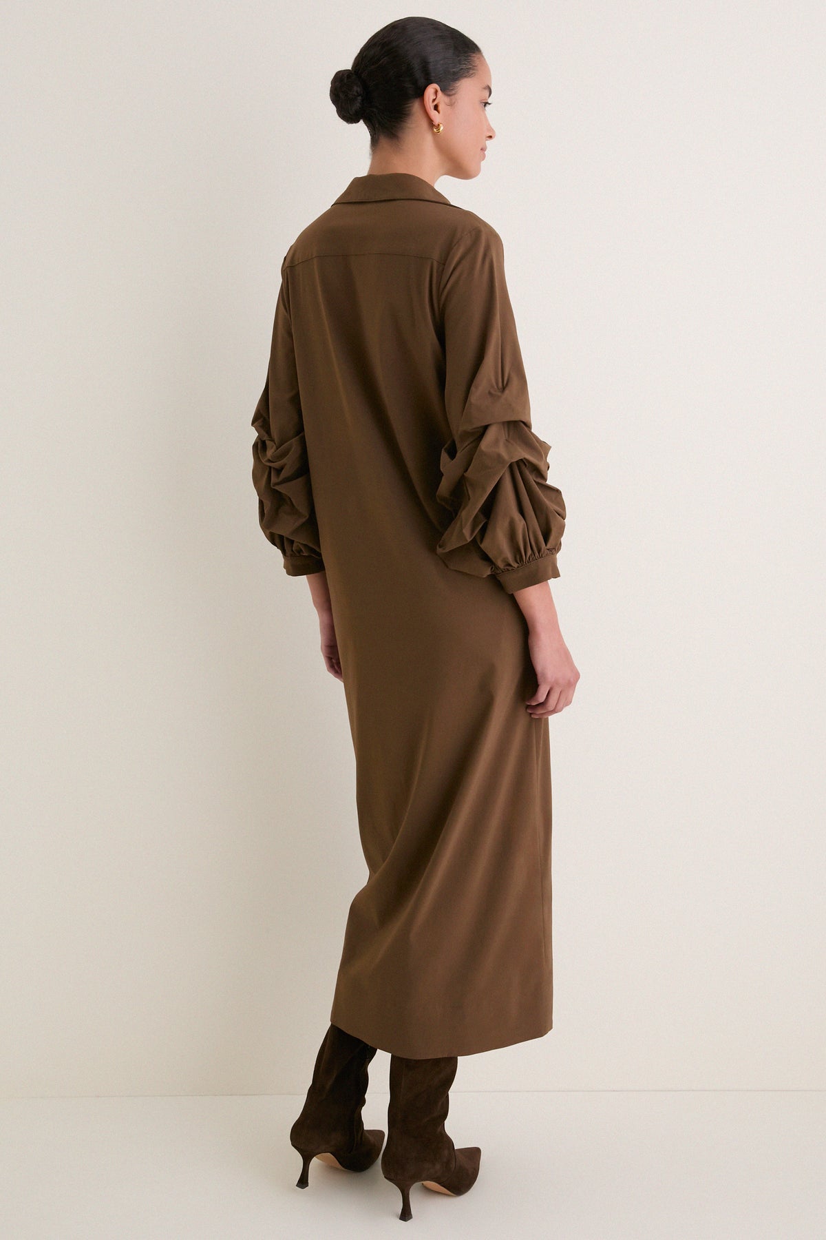 Brown Alessia Maxi Dress