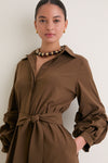 Brown Alessia Maxi Dress