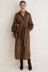 Brown Alessia Maxi Dress