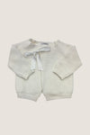 Cream Bow Sweater