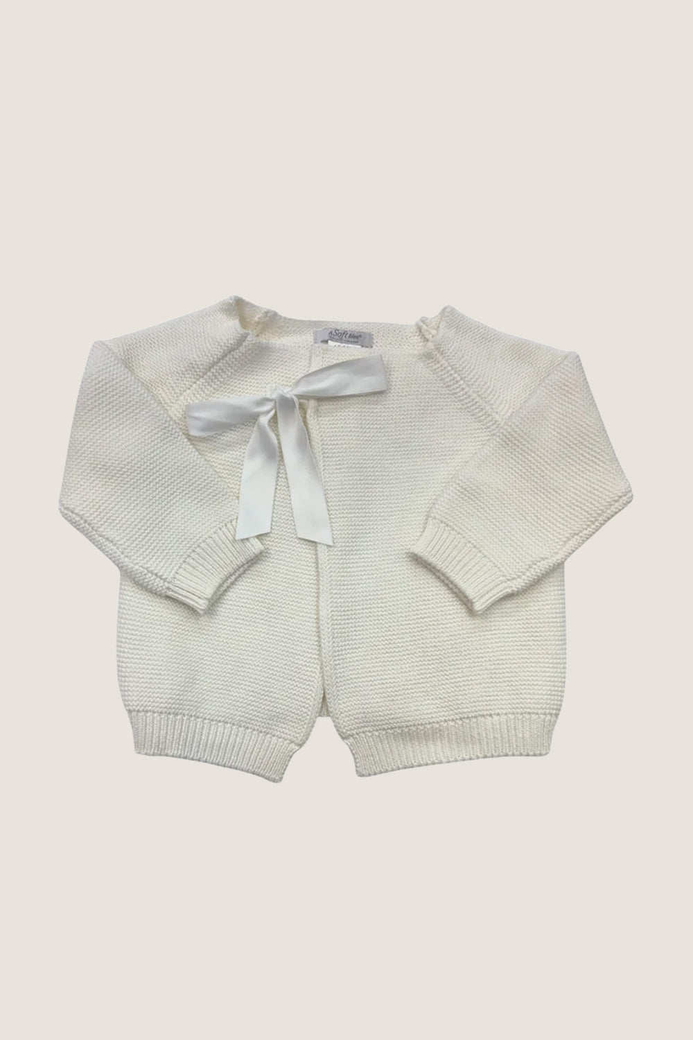 Cream Bow Sweater