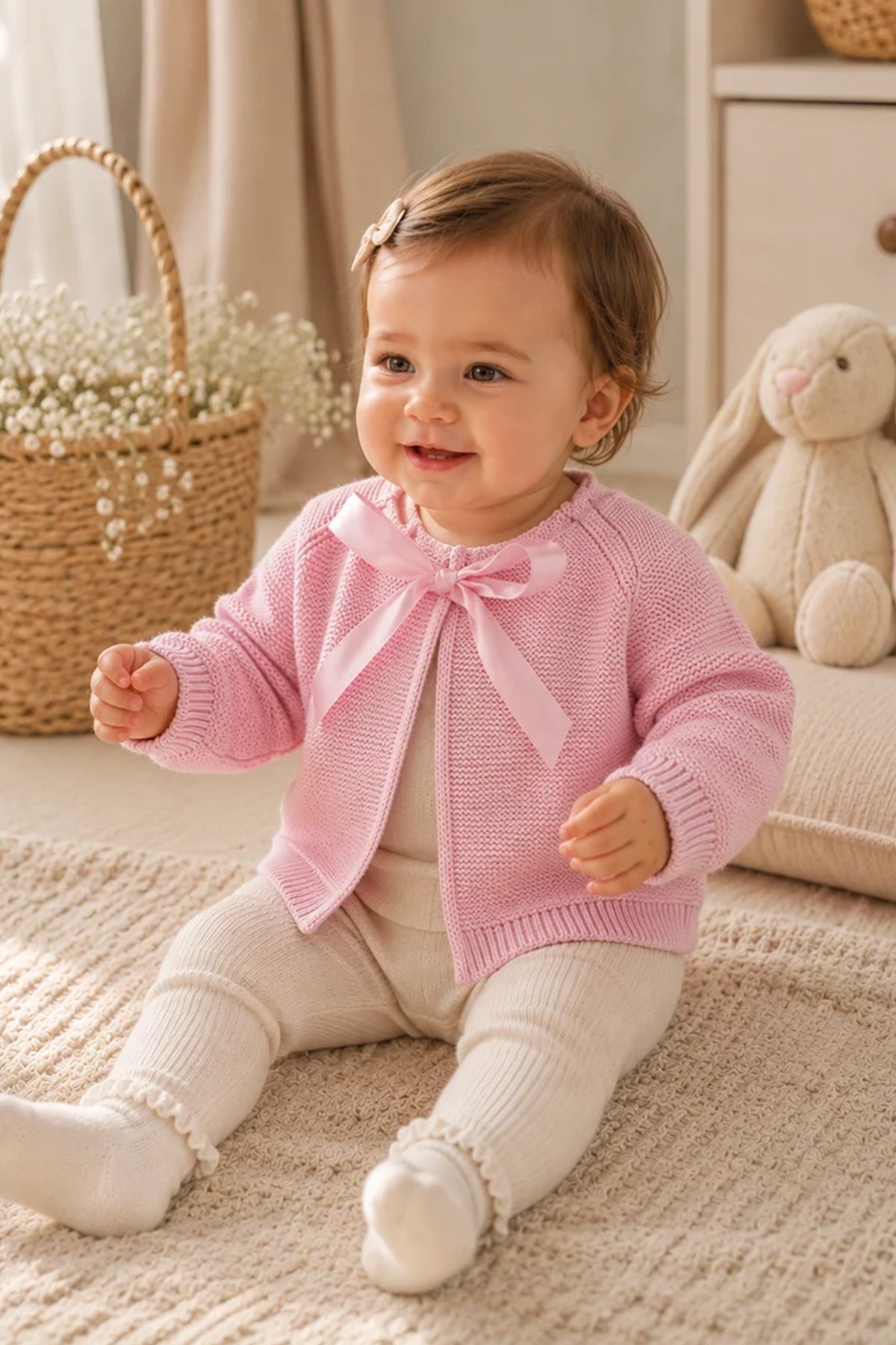 Pink Bow Sweater