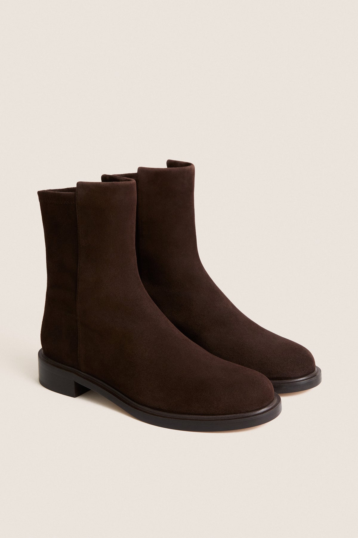 Midnight Espresso Suede Gisele Booties