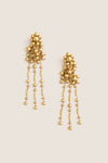 Gold Ball Drop Earrings