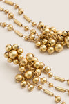 Gold Ball Drop Earrings