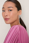 Silver Ball Drop Earrings