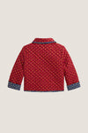 Little Girls Quilted Poplin Floral Jacket