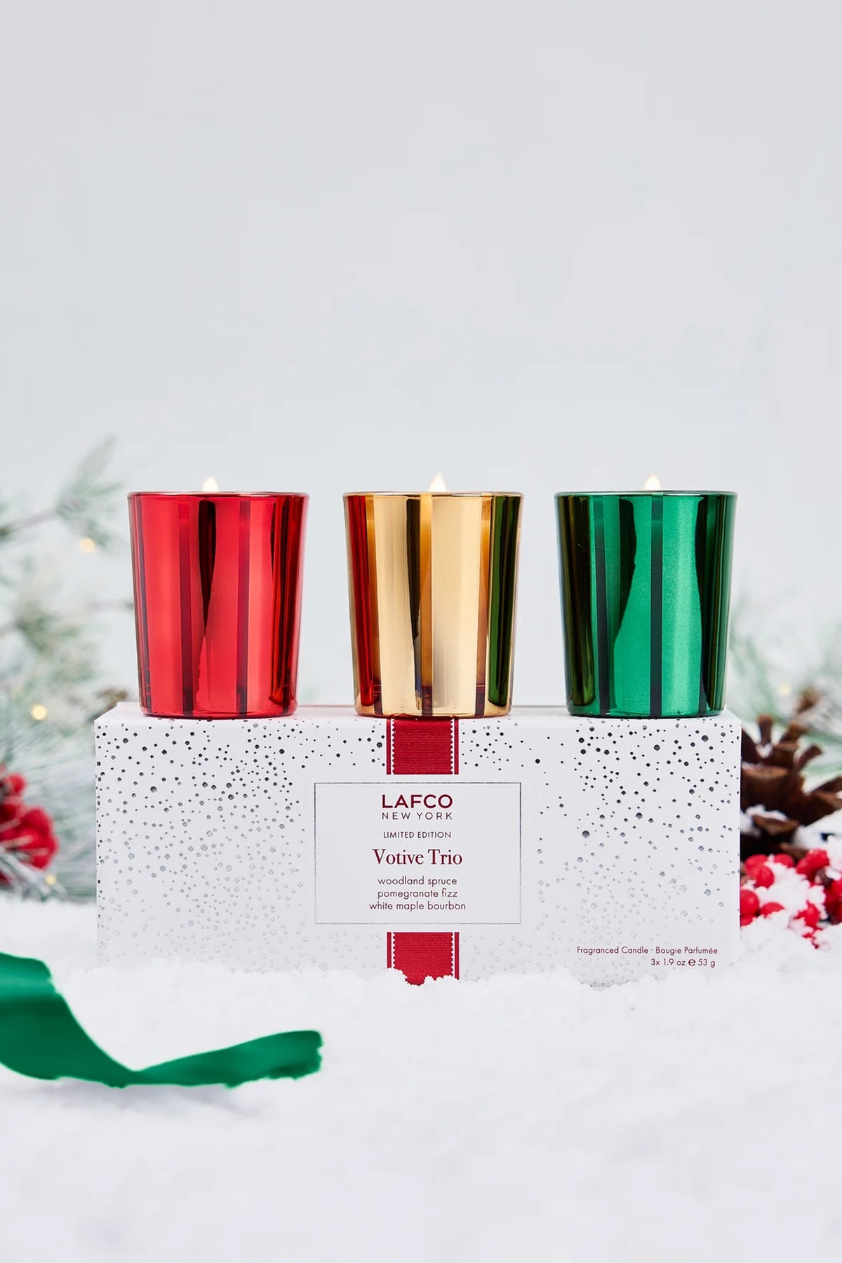 Holiday Votive Trio Limited Edition Set