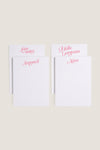 Sweetheart Notepads
