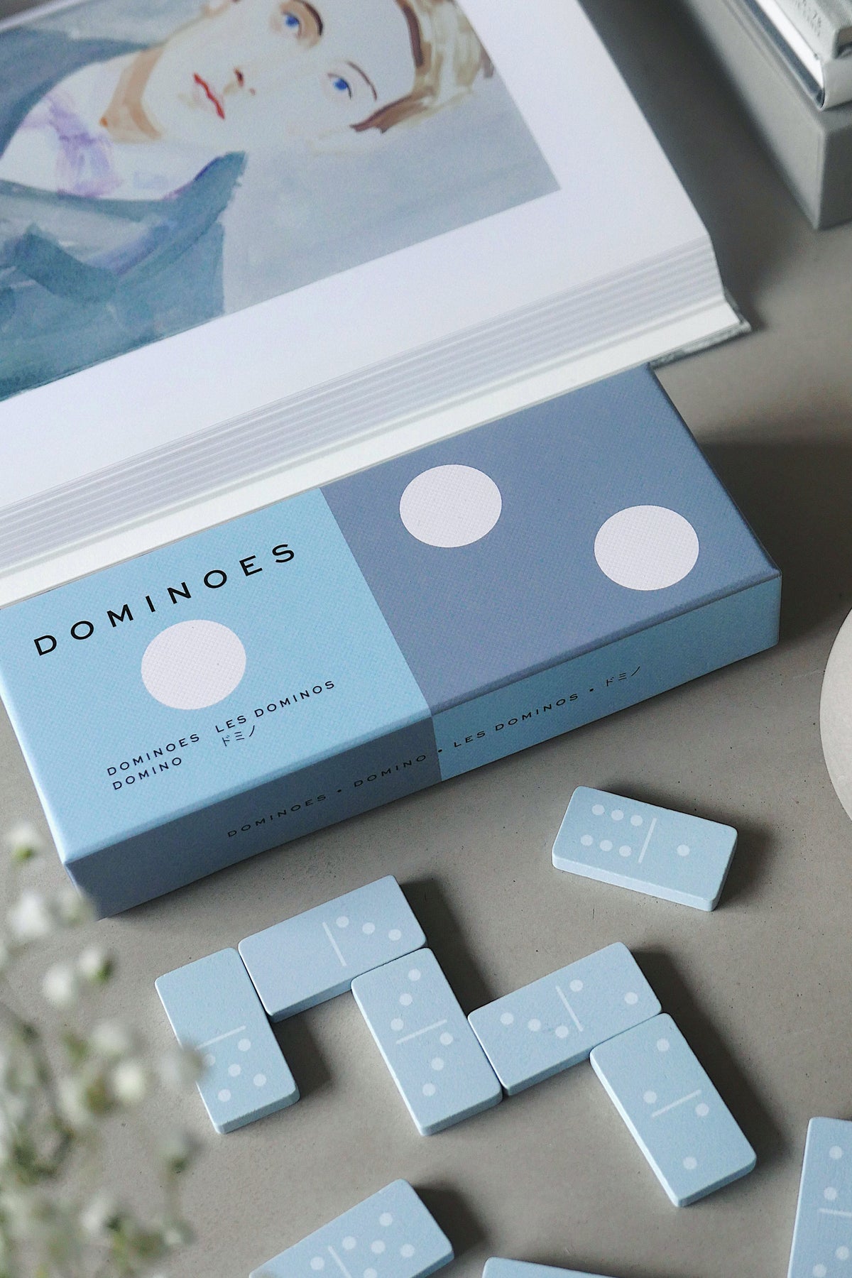 Light Blue Play Domino