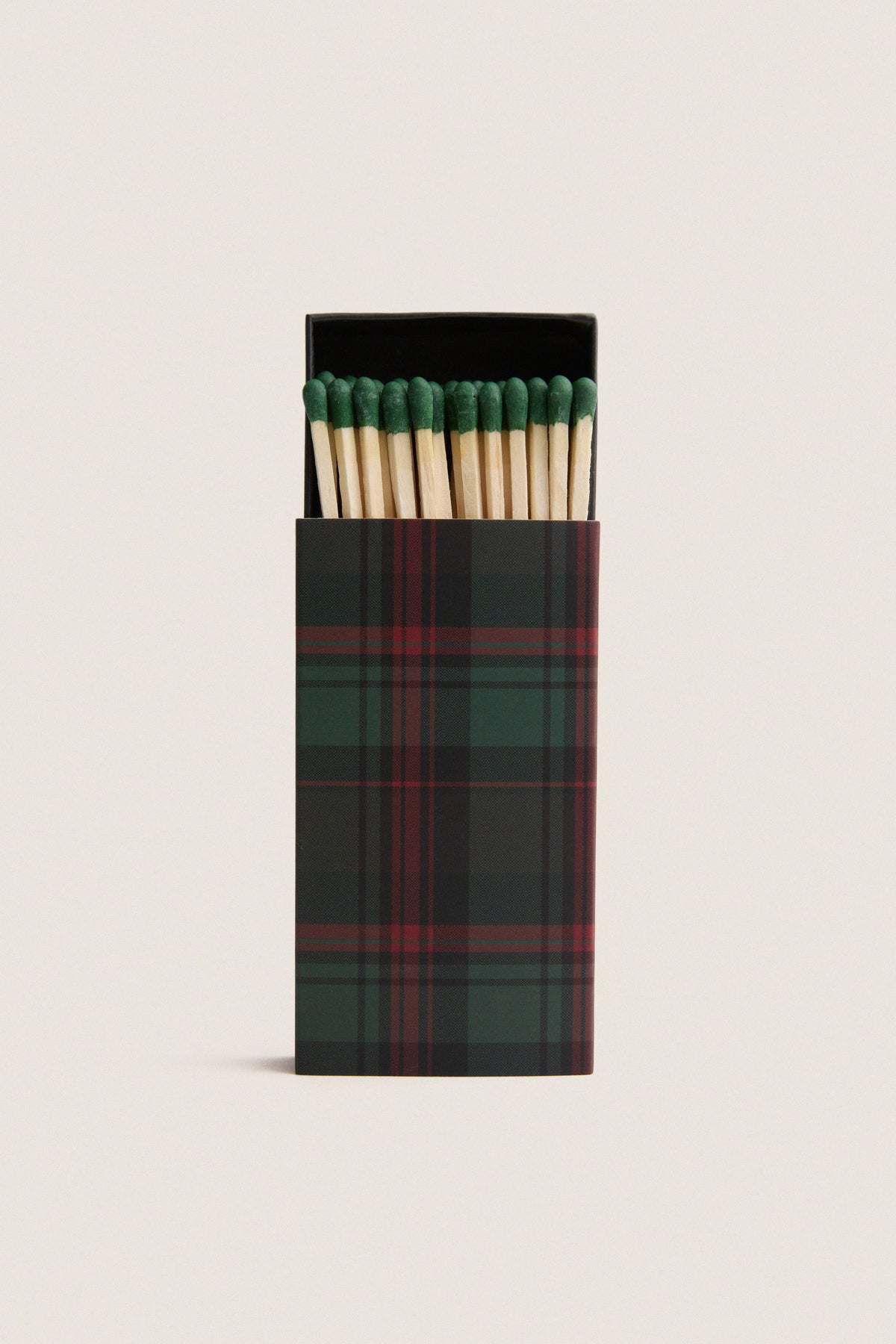 Evergreen Plaid Matchbox