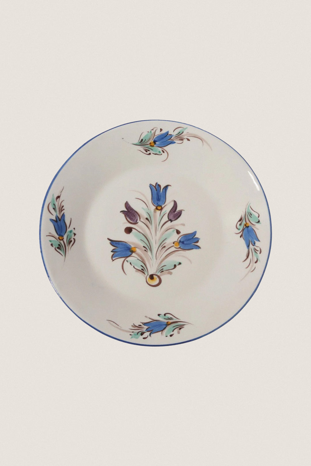 Multi Tulip Dessert Plate