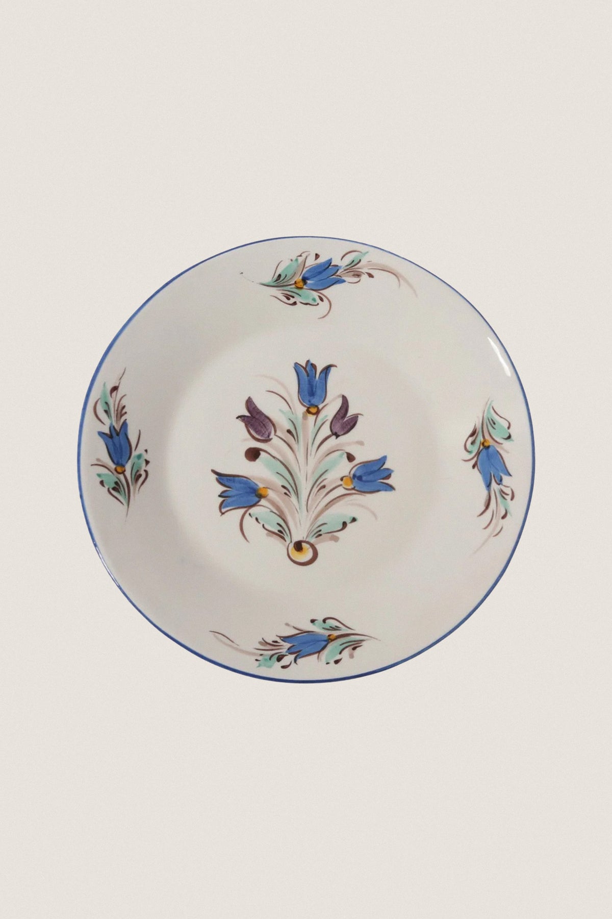 Multi Tulip Dessert Plate