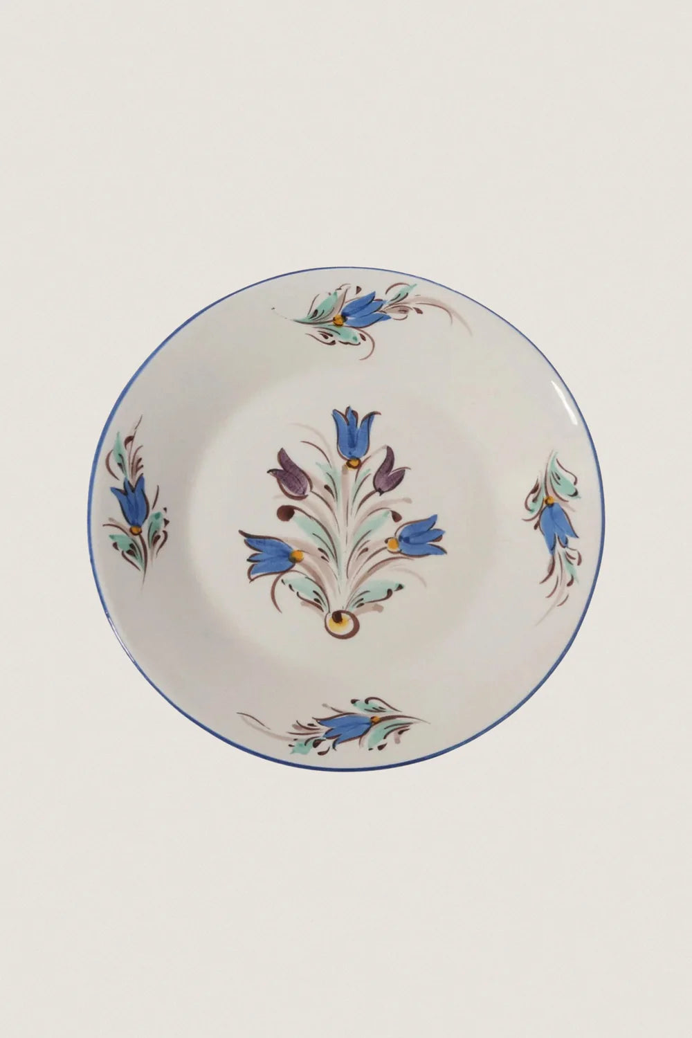 Multi Tulip Dessert Plate
