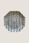 Multi Chita Green Stripe Dinner Plate