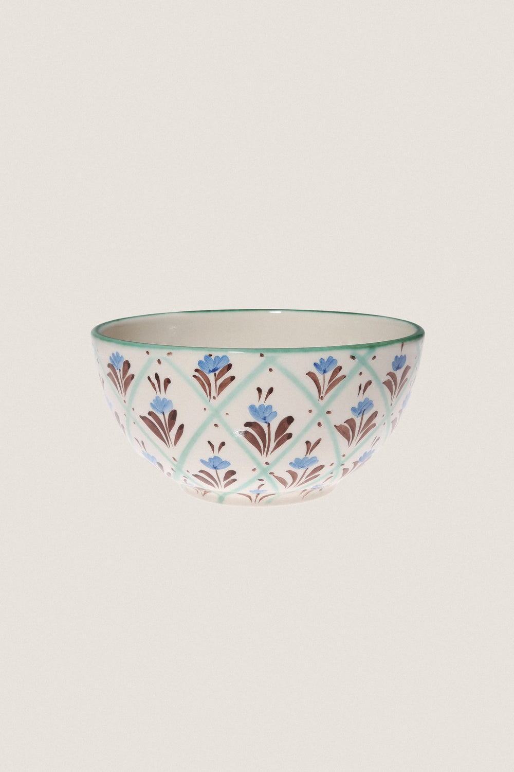 Multi Chita Green Cereal Bowl