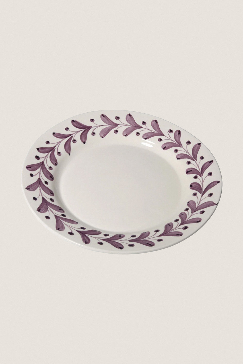 Aubergine Anna Dinner Plate