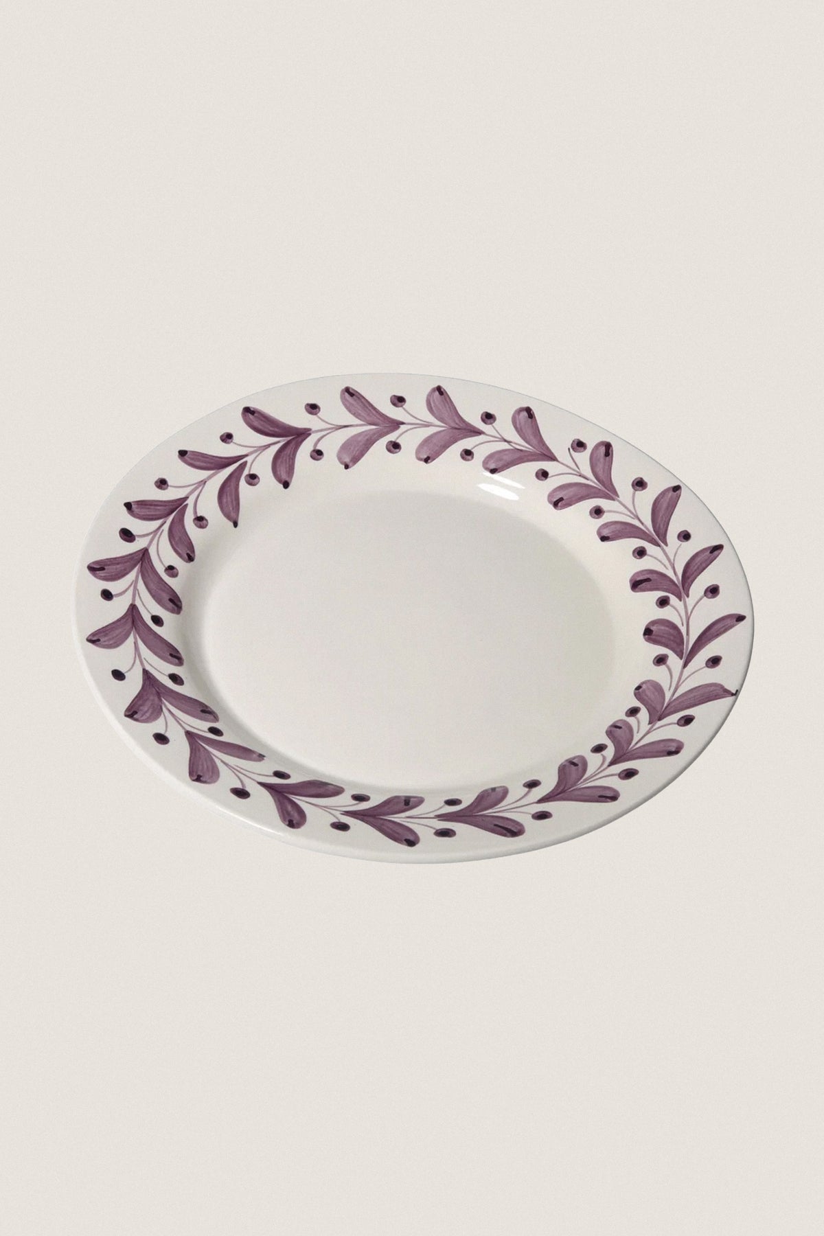 Aubergine Anna Dinner Plate