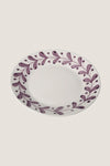 Aubergine Anna Dessert Plate