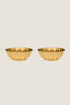 Gold Mairie Small Bowls (Set of 2)
