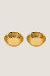 Gold Mairie Small Bowls (Set of 2)